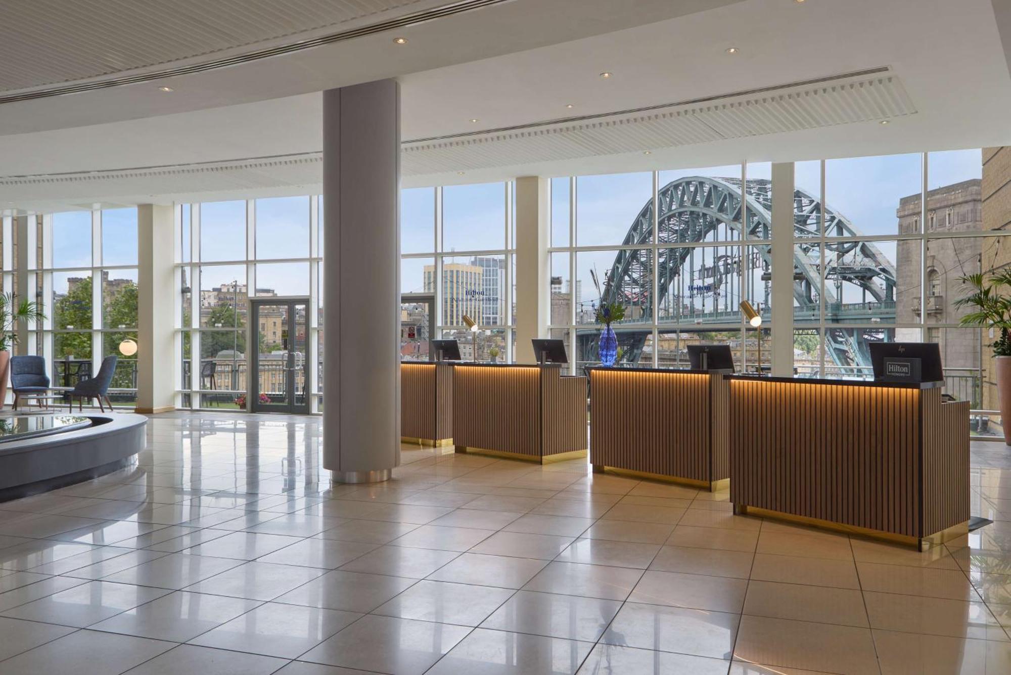 Hilton Newcastle Gateshead Hotell Exteriör bild