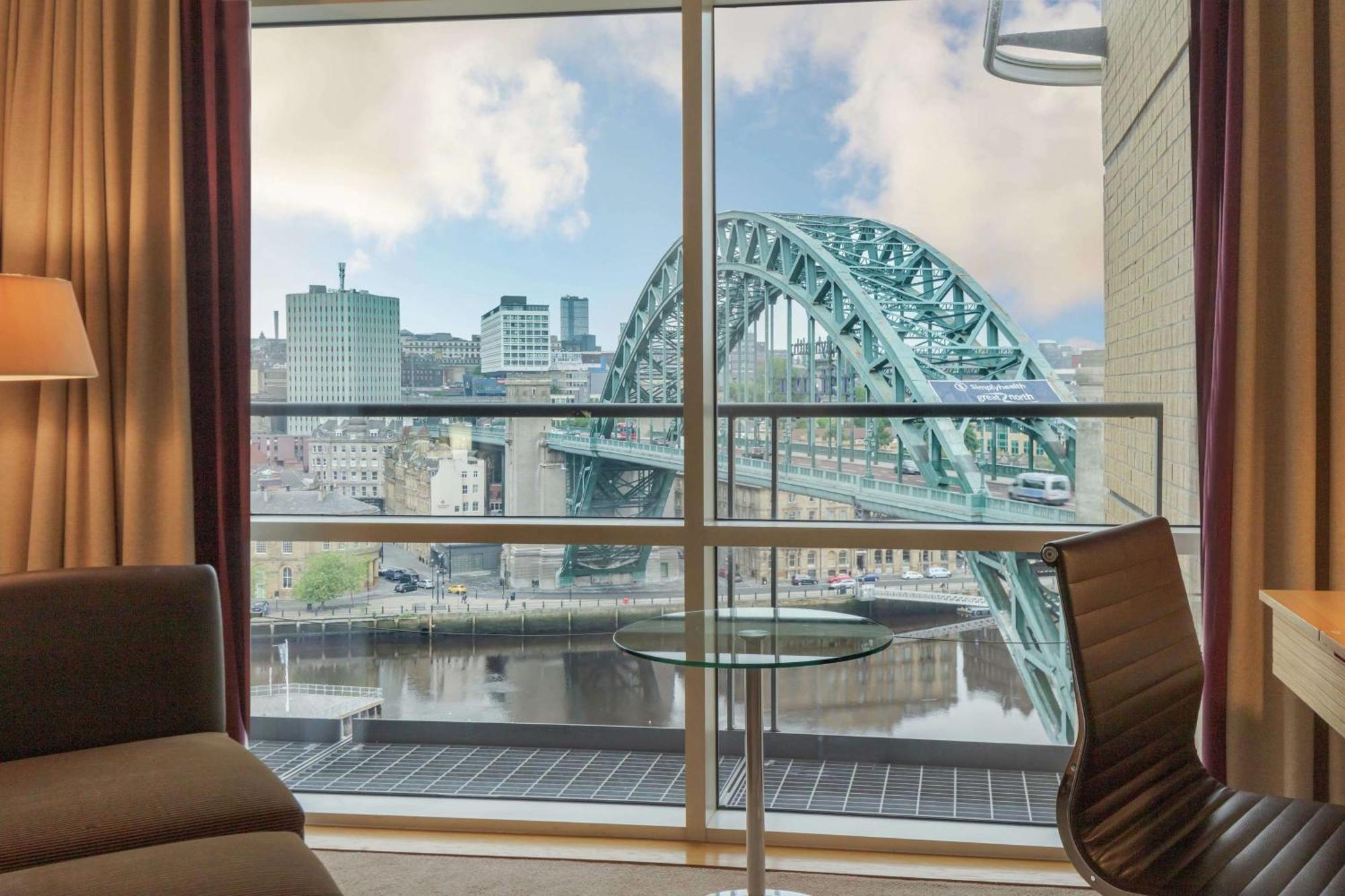 Hilton Newcastle Gateshead Hotell Exteriör bild