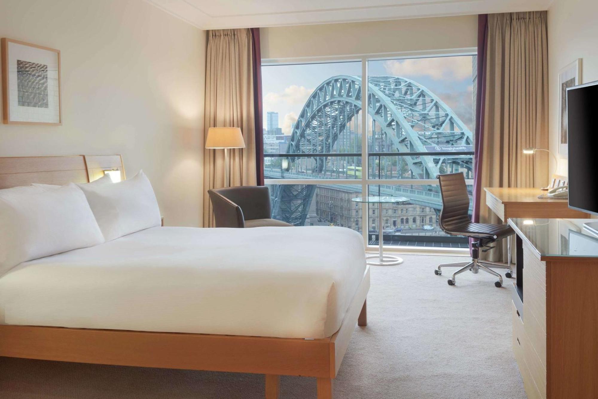 Hilton Newcastle Gateshead Hotell Exteriör bild